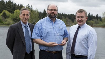 Bob Hart, RTC; Rob Klug and Michael Derleth, Clark County Public Works